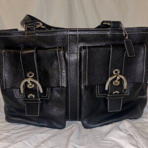 Black Coach Soho Tote